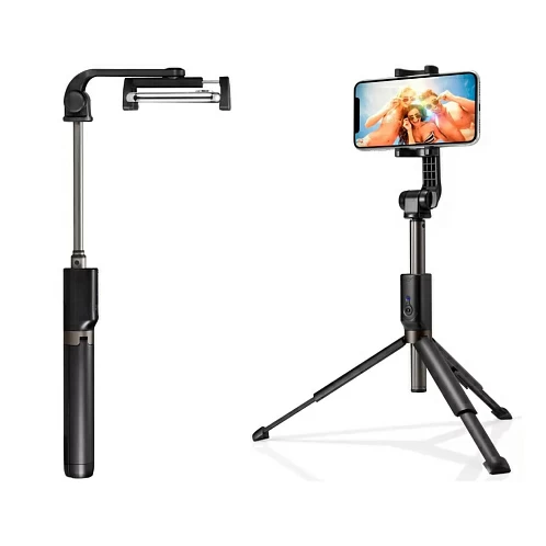 Монопод-штатив SPIGEN - S540W Selfie Stick, черный