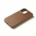 Чехол Mujjo Leather Case для iPhone 16 Pro Max, MagSafe, коричневый