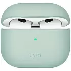 Чехол Uniq LINO Liquid для Airpods 3, силикон, мятный