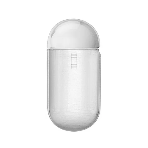 Чехол Uniq Glase TPU case с крабином для Airpods 3, прозрачный