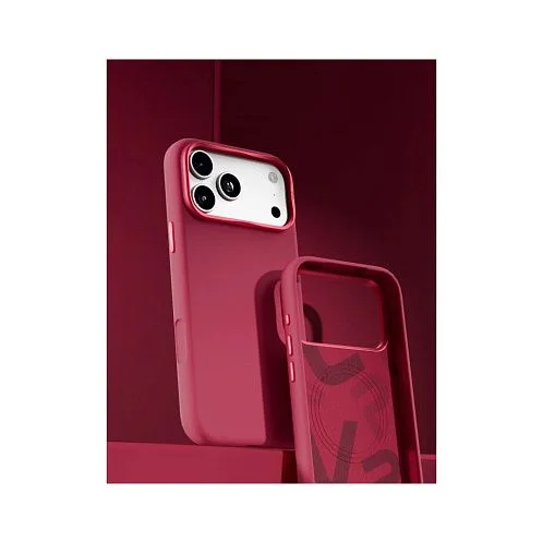 Чехол VLP Aster Pro Case с MagSafe для iPhone 18 Pro Max, красный