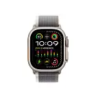 Watch Ultra 2, 49 mm, титан, Trail, зеленого/серого, ремешок M/L