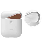 Чехол Elago Silicone wireless сase для AirPods, силикон, белый