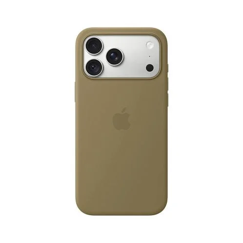 Чехол Apple Silicone Case для iPhone 18 Pro Max, MagSafe, силикон, оливковый / olive