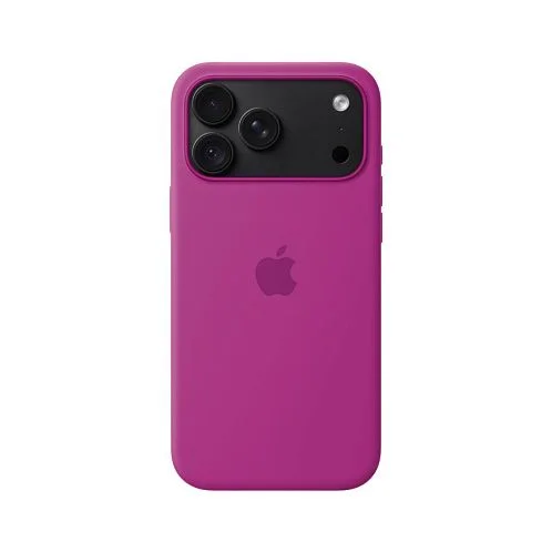 Чехол Apple Silicone Case для iPhone 18 Pro Max, MagSafe, силикон, маджента / magenta