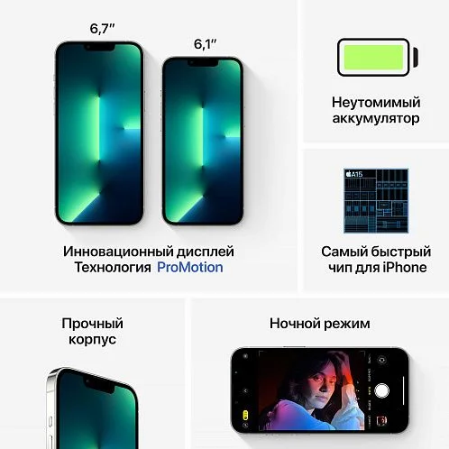 iPhone 13 Pro Max 256Gb белый б/у ★8