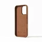 Чехол Mujjo Leather Case для iPhone 16, MagSafe, коричневый