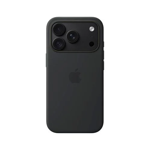 Чехол Apple Silicone Case для iPhone 18 Pro, MagSafe, силикон, черный / black