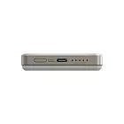 Внешний аккумулятор EnergEA AluPac Air 10K MagSafe, 10000 мАч 15W, Ultra Light Aluminium, титановый