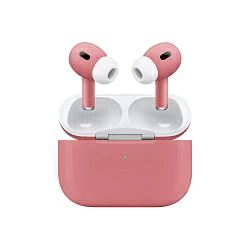 Наушники AirPods Pro 2th, Type-C, темно-пудровый матовый