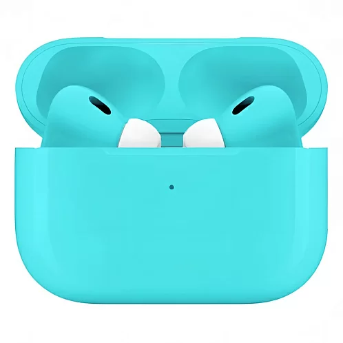 Наушники AirPods Pro 2th, Type-C, бирюзовый (полная покраска)