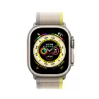 Ремешок Apple Watch 49 мм Trail Loop, желтый/бежевый