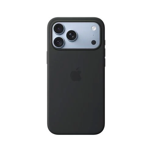 Чехол Apple Silicone Case для iPhone 18 Pro Max, MagSafe, силикон, черный / black