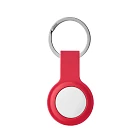 Чехол uBear Touch Ring Case для Apple AirTag с кольцом, силиконовый, красный