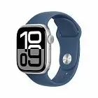 Watch S10, 42 mm, серебристый алюминий, ремешок Sport Band, синий S/M