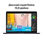 MacBook Air 13" (M2, 2022) 8 Гб, 256 Гб SSD, "темная ночь"