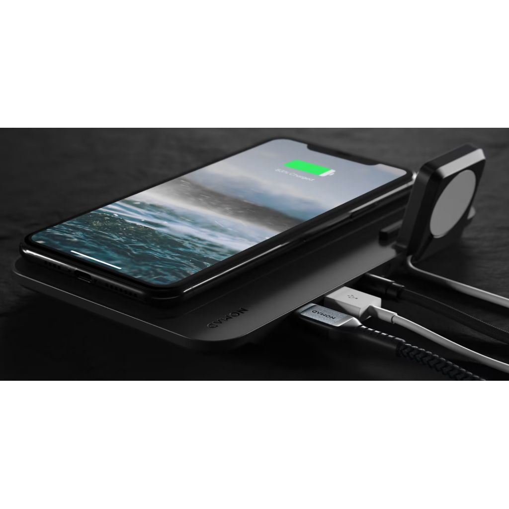 Беспроводное зарядное устройство Nomad Base Station Charger Apple Watch  Mount Edition