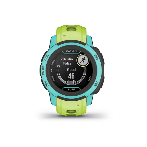 Умные часы Garmin Instinct 2S Surf Edition Waikiki, салатовый