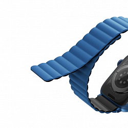 Ремешок Uniq Revix для Apple Watch 49/45/44/42 mm, двухсторонний, синий/черный