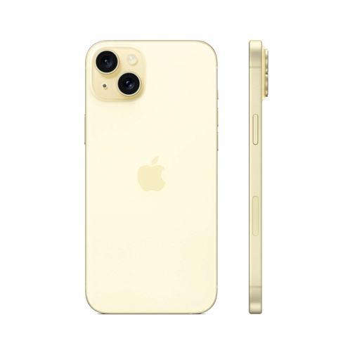 iPhone 15 Plus, 256 Гб, желтый 2 Sim