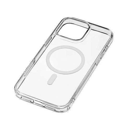 Чехол uBear Real Mag Case для iPhone 16 Pro Max, усиленный, прозрачный