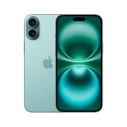 iPhone 16 Plus, 128 Гб, бирюзовый 2 Sim