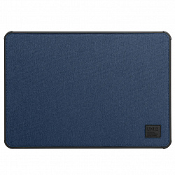Чехол Uniq DFender Sleeve Kanvas для Macbook Pro 13" / Pro14", синий