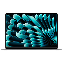 MacBook Air 15" (M3, 8C CPU / 10C GPU, 2024) 8 Гб, 256 Гб SSD, серебристый