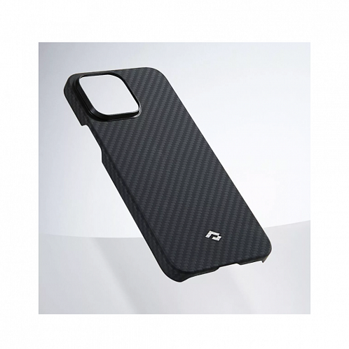 Чехол Pitaka MagEZ Case 3 (1500) для iPhone 14 Pro Max, кевлар, черно-серый